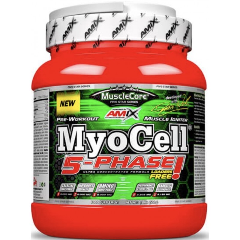 Amix Nutrition MuscleCore DW MyoCell 5 Phase 500 g foto